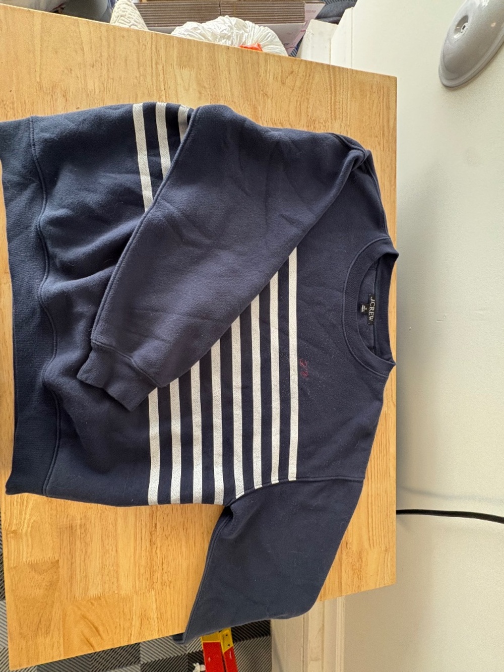 Striped J Crew Sweater
